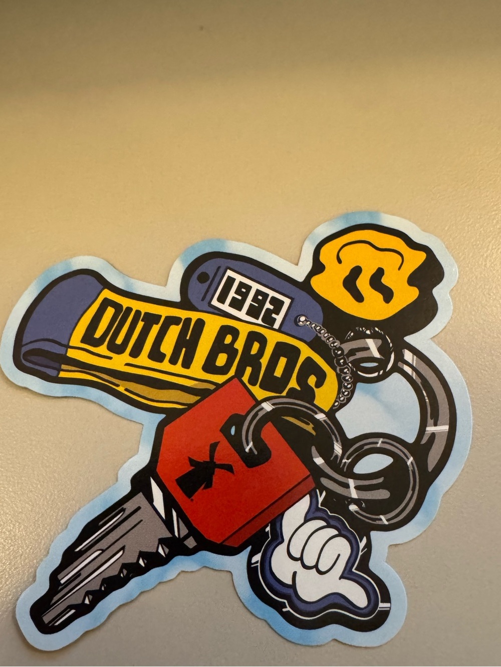 Dutch Bros Coffee Sticker June 3 2026 Keychain Graphic Collectible Decal